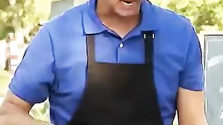 Oil hot prank