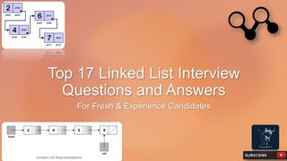 Linked List Interview | Top 17 Q&A | for fresh & experience candidates