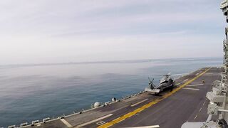 Military Aircraft Taking Off