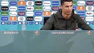 Ronaldo reaction ????