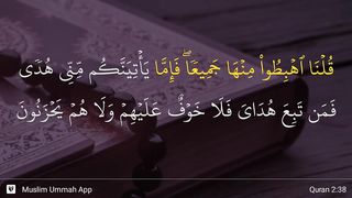 Al-Baqarah ayat 38.