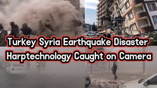 Turkey latest earthquake buildings collapse footages caught on camera