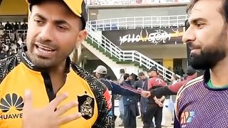 Wahab riaz reaction after 6 sixes