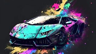 Set of 3 Printable Lamborghini™ Wall Art