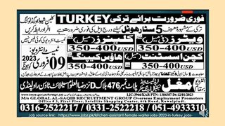 Jobs in Turkey