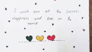 handmade birthday wishes card |DIY birthday card| |birthday wishes|