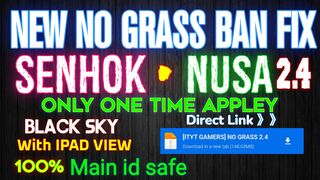 UPDATED BAN FIX ANTI REST NO GRASS CONFIG FOR PUBG 2.4 ALL VERSIONS GL.KR.BGMI