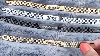 Beautiful braslet with Husband name