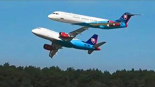 Plane Flies Too Close to Another Plane
