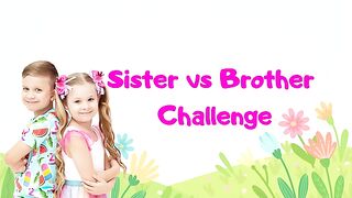 Roma and Diana - Brother vs Sister Funny Challenges  Video Compilation