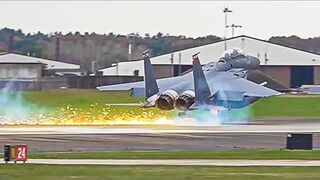 Pilot Tries Landing Without Brakes