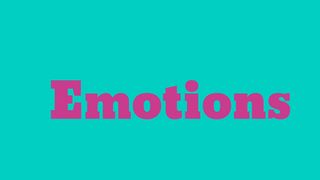 Feelings and emotions name