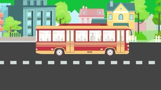 wheels on the bus go round and round/
