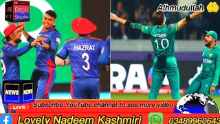 Pakistan vs Afghanistan t20 series Schedule