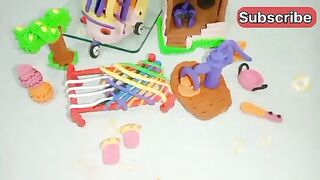 how to make a miniature polymer clay house set