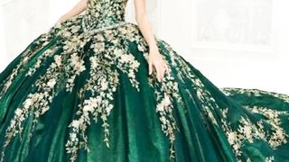 Colorful Ball Gown bridal dresses