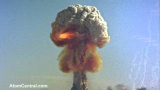 Atomic Bomb Explosion - Close Up Footage