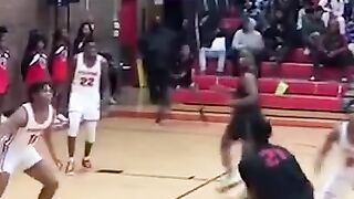He really hit the griddy after DUNK BROKE THE RIM ???????? #shorts