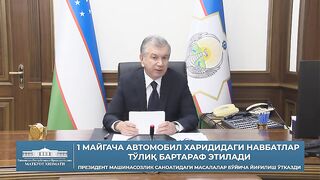 1-mayda holatigacha avtomobillar to`lovi 50 foizga tushiriladi va ochrat bo`lmaydi