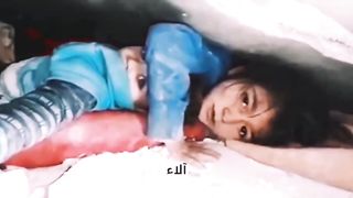 She told him to help her and be his servant
