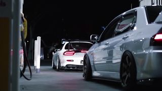 Midnight Run. (R34 GTR_ FD RX7_ Evo and more) Zhuyin Crane 3