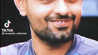Babar Smiling Wow