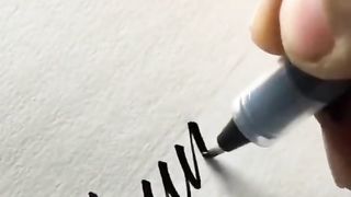 Style calligraphy