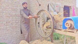 Grass Cutting With Gear Tokka #tokka #village #villagelife #viral