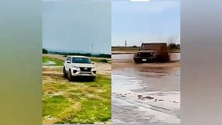 Thar Vs Fortuner cars