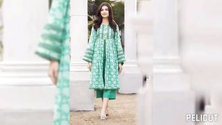 Lawn frock designs#stylish frock collection