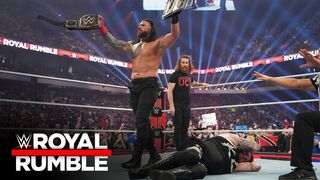 Brock Lesnar Smashes Everyone - WWE Royal Rumble