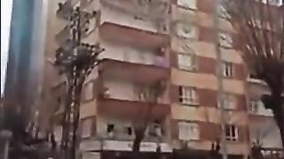 Turkey earth quick building colapse