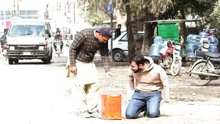 Hand Stuck in Box Prank