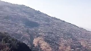 Aeroplane landing in my village