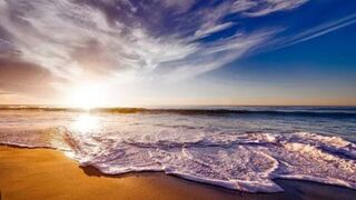 Full asleep with this amazing nature.deep sleeping on a beach with relaxing sound