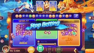 dragon  vs tiger  use mod apk 100 to 5000 live win  Patta will be shown 5 secon_HIGH
