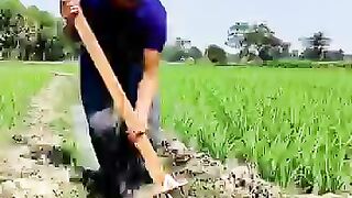 Amazing Fishing Method | Traditional Boy Catching Fish With Teta