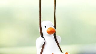Cute Swing Duck