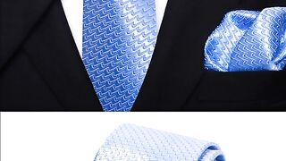 100% Silk 8 cm Birthday Gift Tie