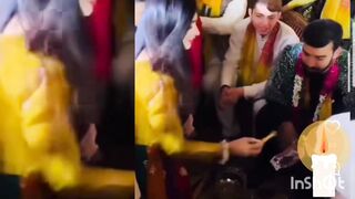 Shadab khan complete mehndi video.