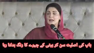 مریم کے پاپا چور ہیں" مریم نواز کی تاریخی بے عزتی،  ۔