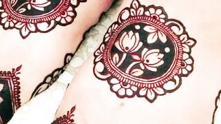 FOOT MEHNDI DESIGN