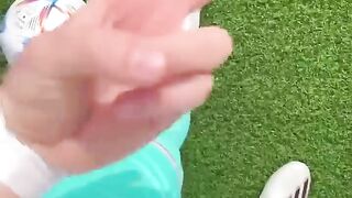 Learn football skill step by step/ messi and ronaldo #shorts #viral.