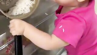 This is what happens when you leave your kid alone in the house
