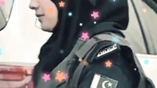 Beautiful polic gril