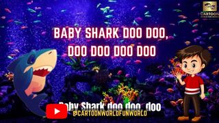 Baby Shark Doo Doo || Kids Poem || Nursery Rhyme || Children's Poem || Cartoon World