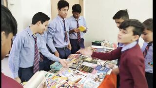 مکلی کے مخدوم محمد ھاشم ٹھٹوی اسکول میں کتابی میلہ