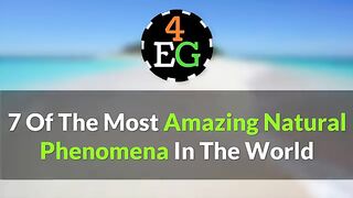 7 Most wonderful natural phenomena in the world