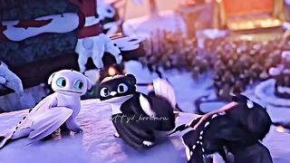 Toothless and lightfury ????