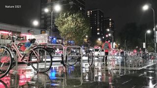 Relaxing with Nature Sounds winter Rainy Night